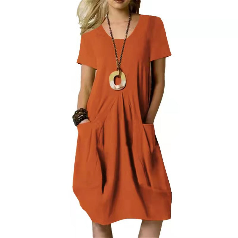 Shania - Knielanges Damenkleid