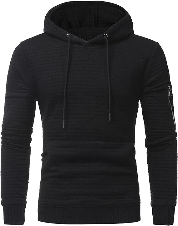 Sweat à capuche pour les froides journées d'hiver et un confort douillet pour les hommes