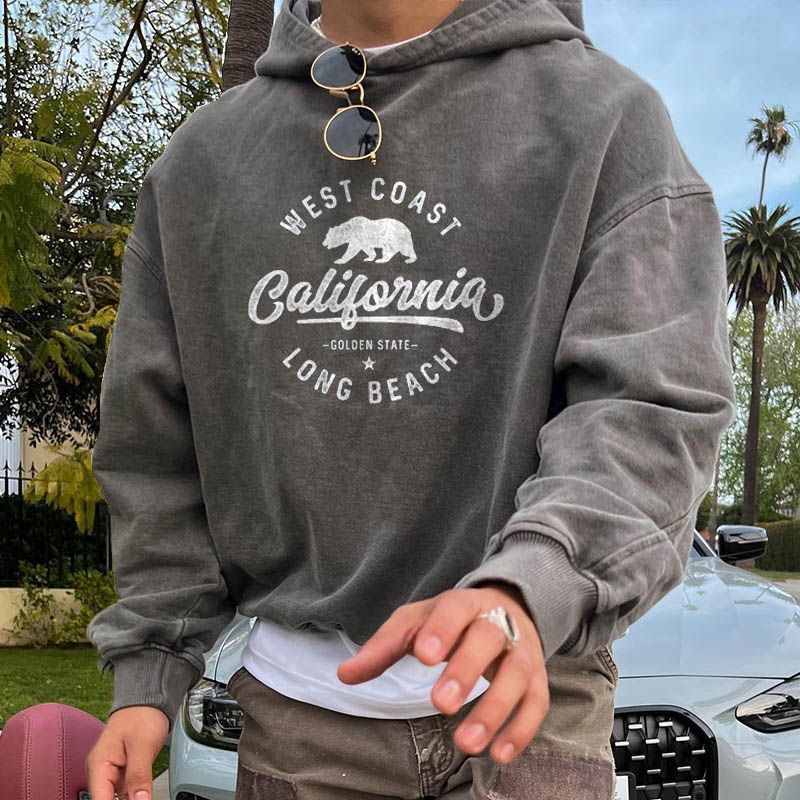 Milo - sweat à capuche vintage pour homme