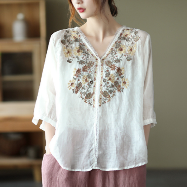 Bellachicha | Bestickte Damenbluse