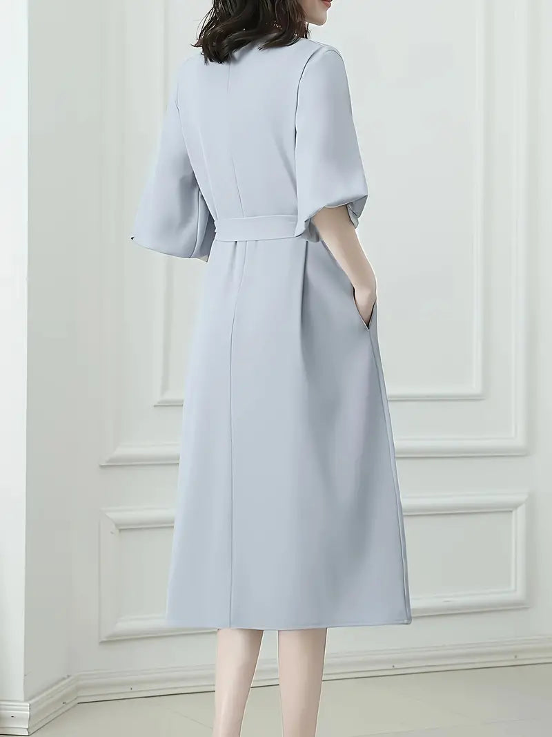 Carlene - Damen Sommerkleid Midi knielang