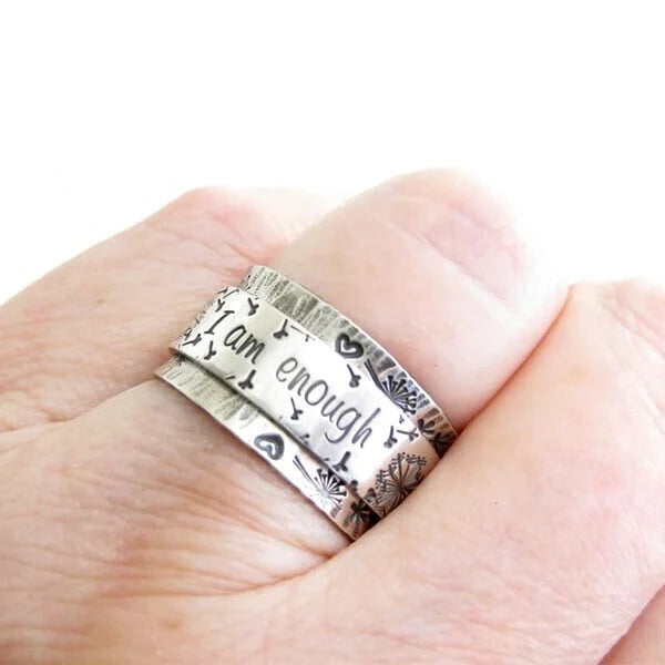 Bague de pissenlit de méditation 