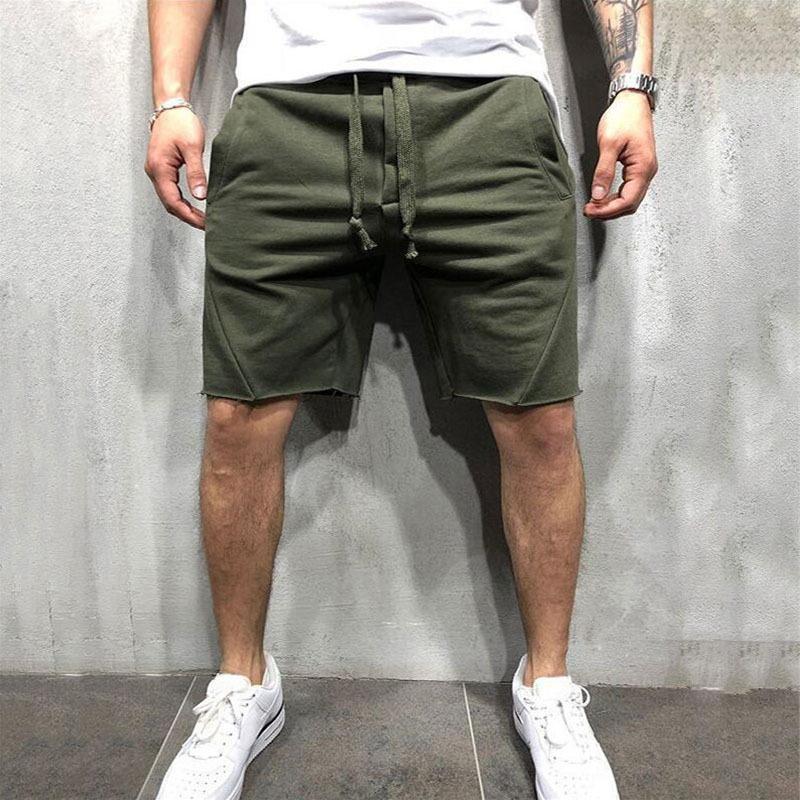 Short ample à taille élastique pour homme