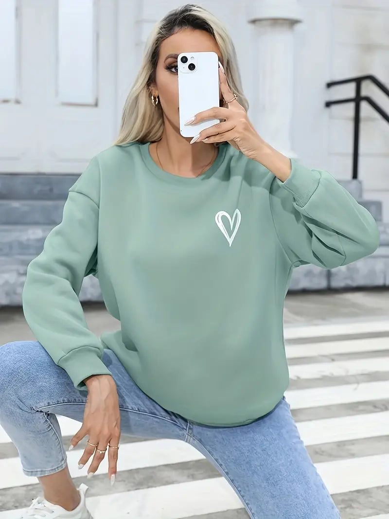 Jessica – pull élégant avec motif cœur