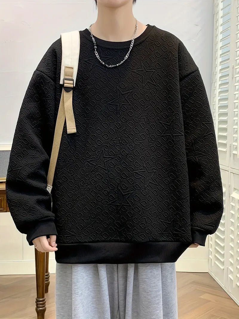 Alexander – Sweat-shirt décontracté à col rond pour homme