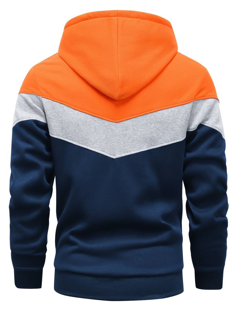 Nicolai - Sweat à capuche color-block pour homme