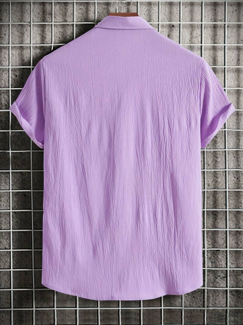 John – chemise décontractée à manches courtes pour homme