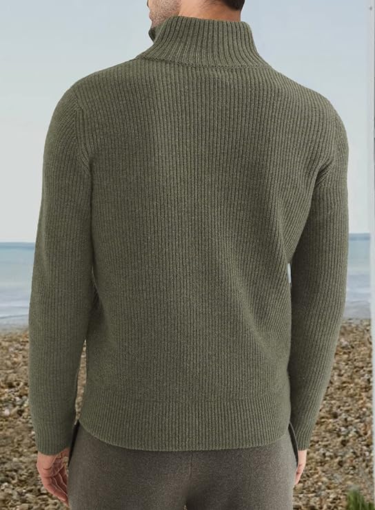 Nicholas – pull zippé élégant pour homme