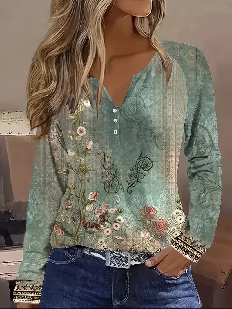 Bellachicha - T-Shirt mit Blumendruck
