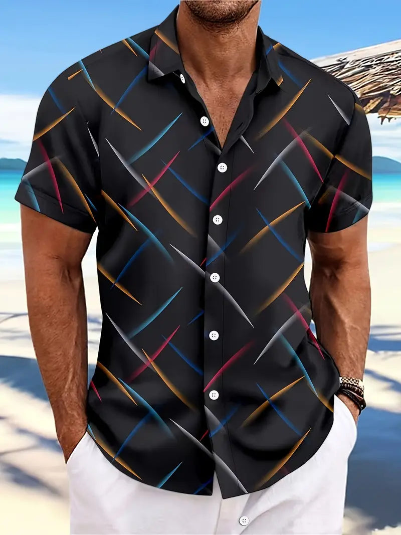 Kai – chemise élégante à manches courtes pour homme