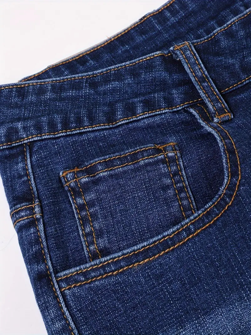 Oliver – jean skinny déchiré décontracté