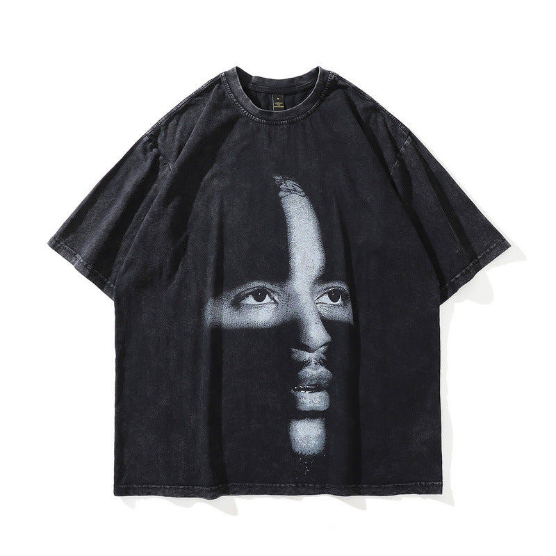 « Graphic Gallery Shirt » - T-shirt oversize avec imprimés