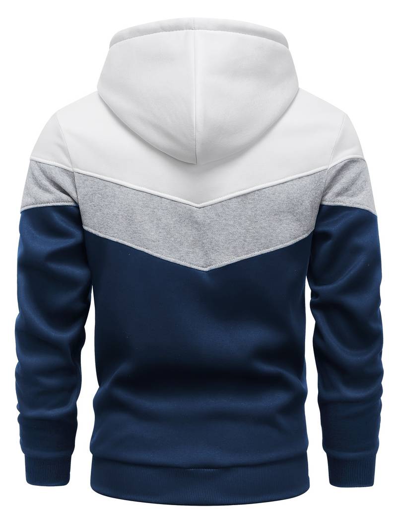 Nicolai - Sweat à capuche color-block pour homme