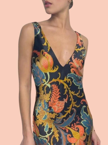 EBBA™ | ROBE MAXI SANS MANCHES 