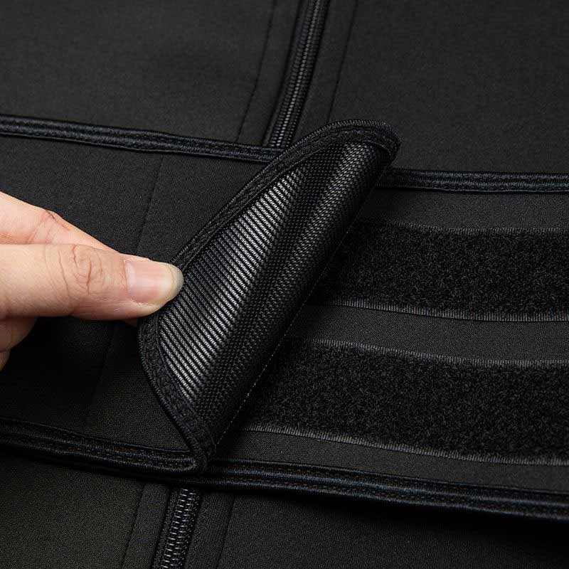 Gilet sauna 2 en 1 avec ceinture amincissante pour homme