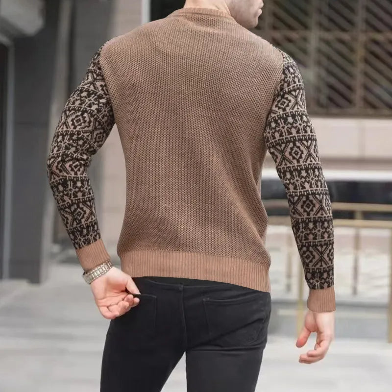 WinterEssentials - Pull col roulé homme hiver