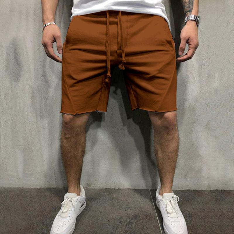 Short ample à taille élastique pour homme