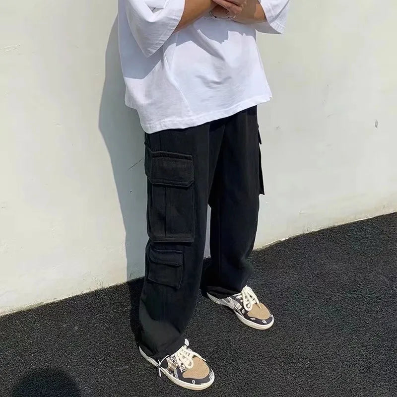 Alden - Pantalon baggy multi-poches