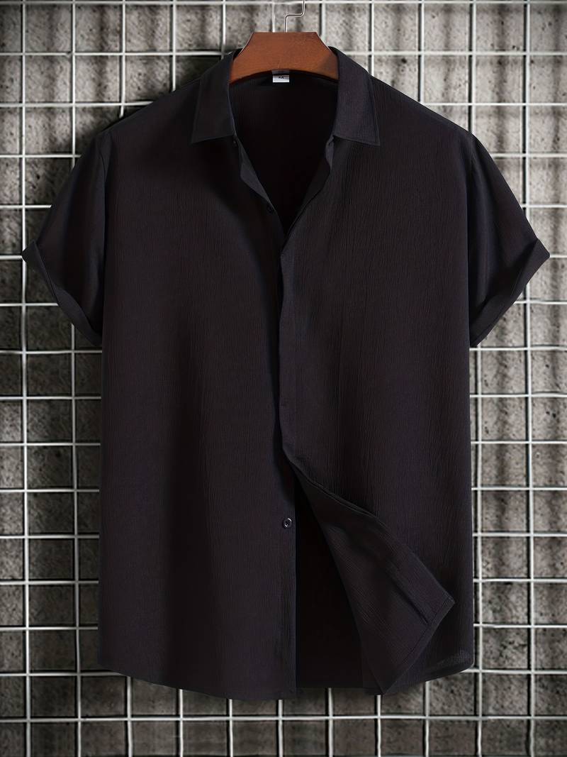 John – chemise décontractée à manches courtes pour homme