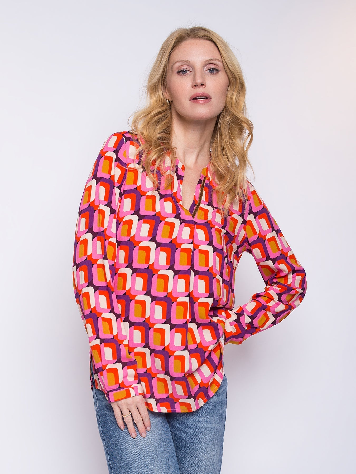 Bellachicha Geometric Purple