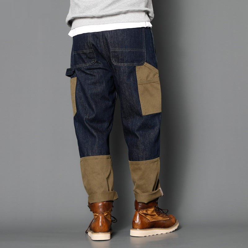 Arron - jean large en denim ample