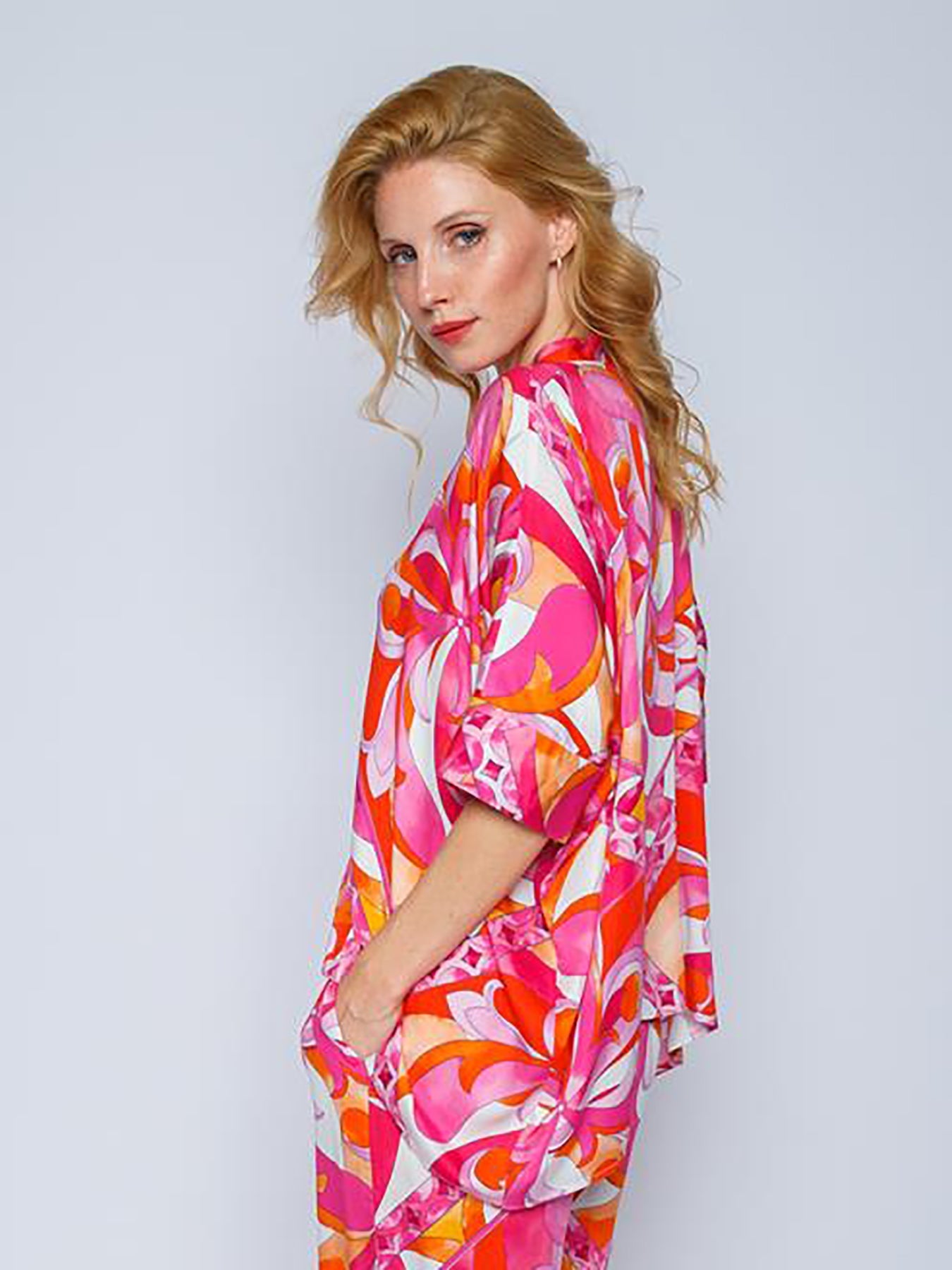 Bellachicha Bluse Tuchprint