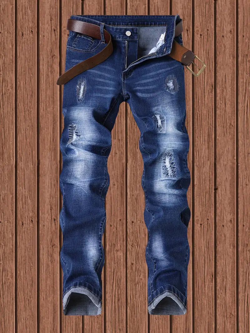 Oliver – jean skinny déchiré décontracté