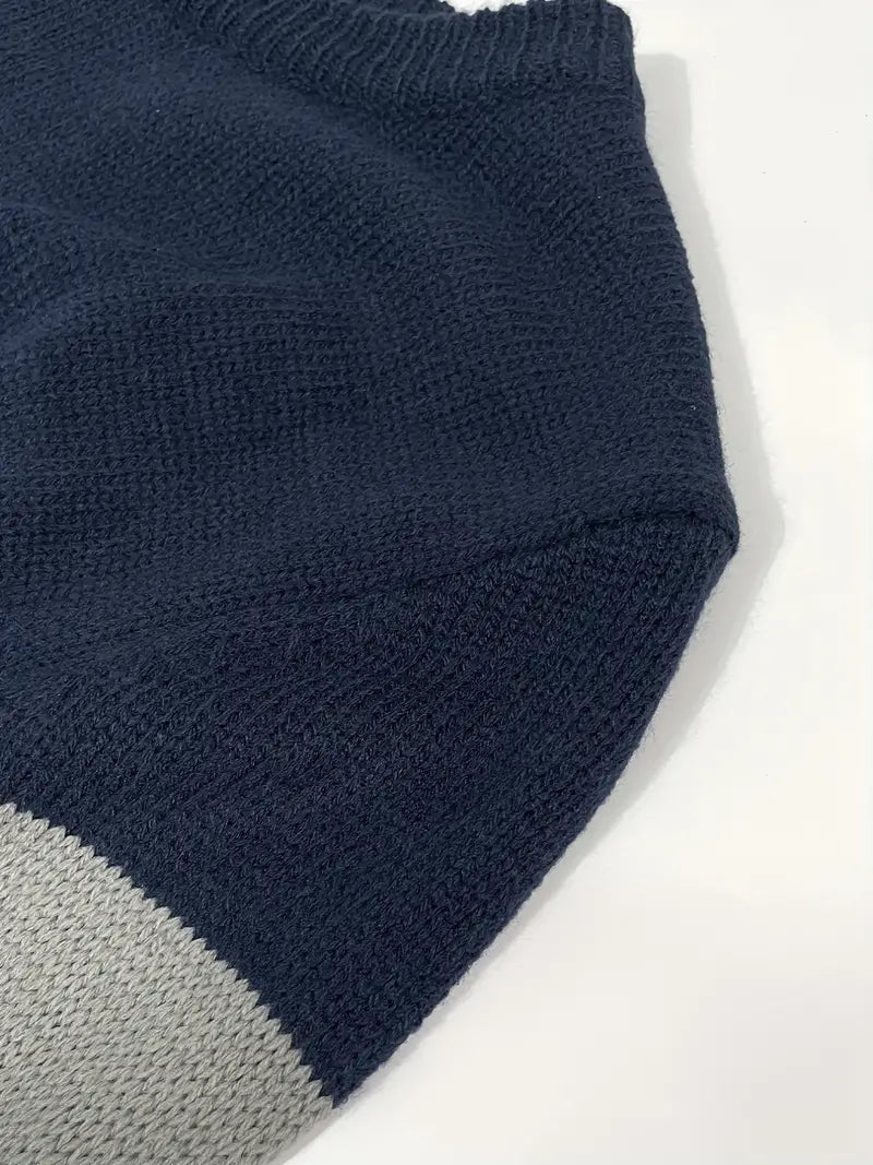 Andreas – Sweat-shirt tricoté décontracté et chaud pour homme