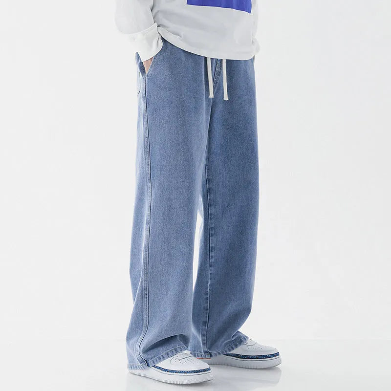 Foster - pantalon ample à jambes larges