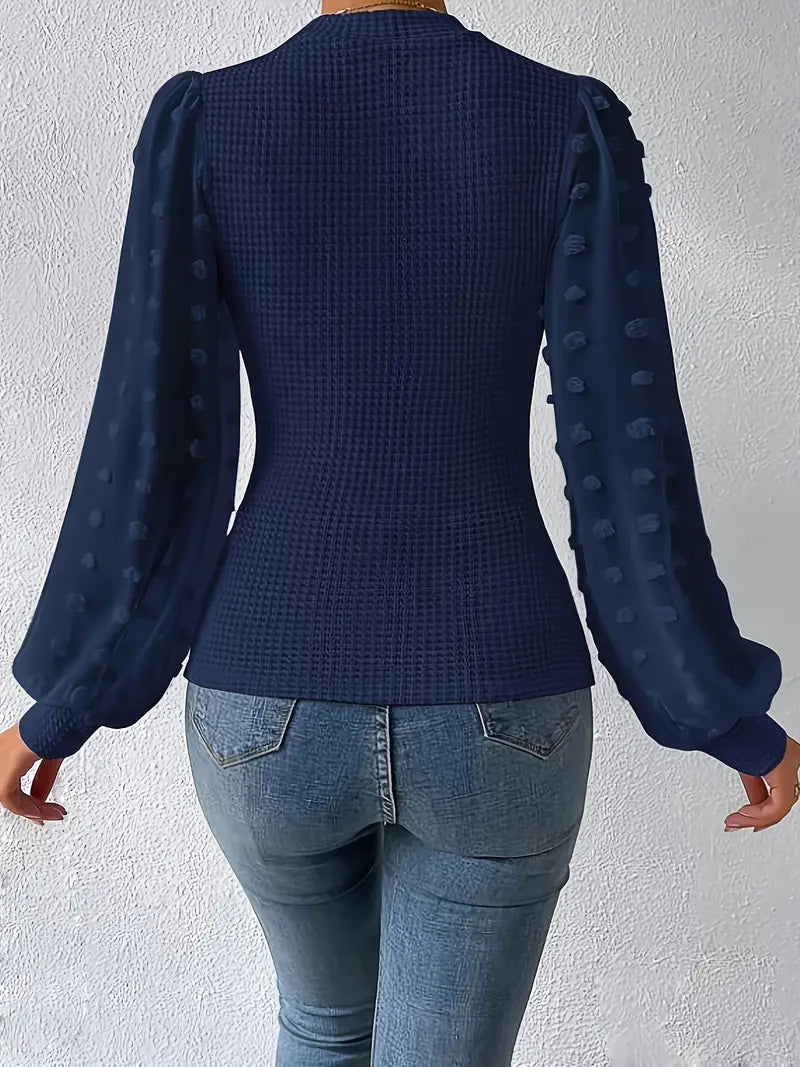 Bellachicha Top | Elegante Damenbluse mit Puffärmeln