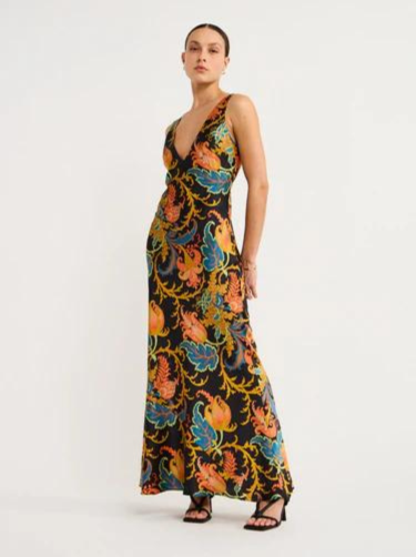 EBBA™ | ROBE MAXI SANS MANCHES 