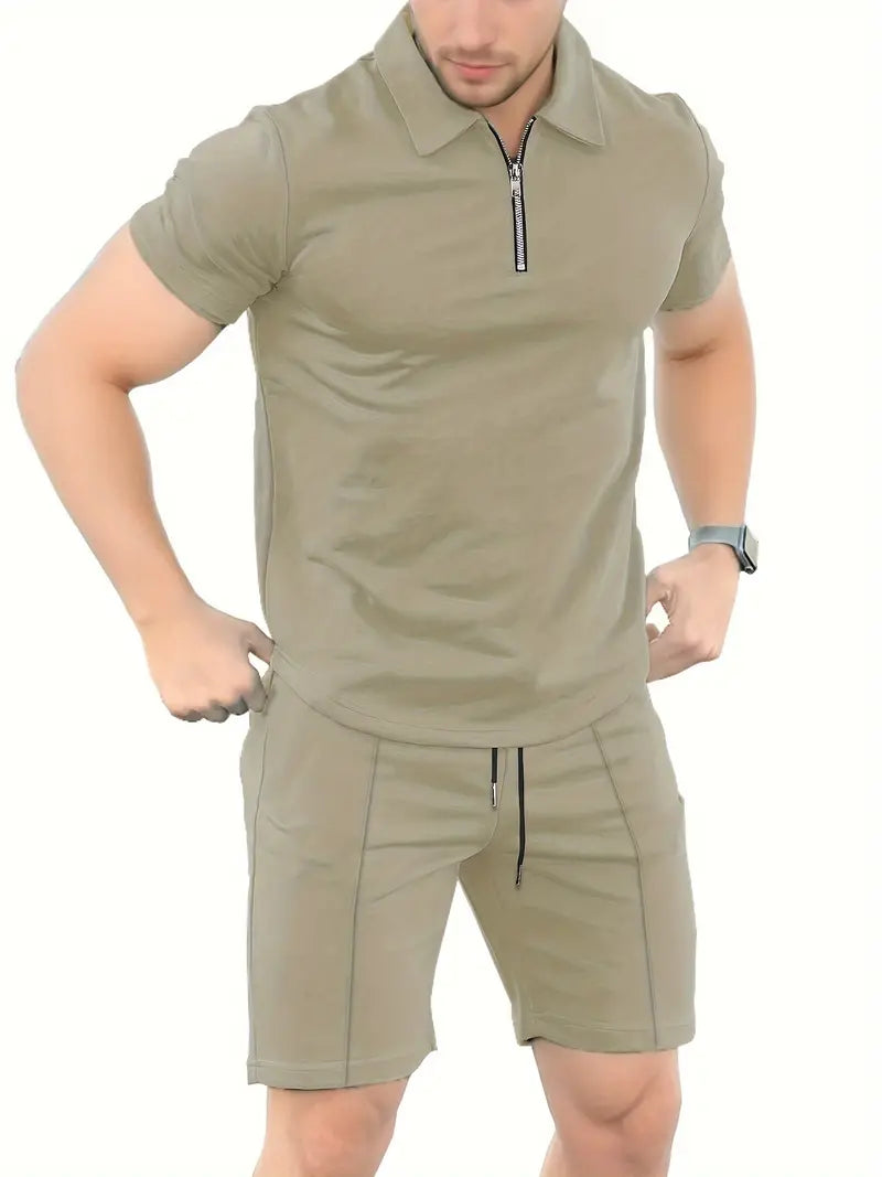 Tyler – Ensemble polo 2 pièces décontracté et tendance