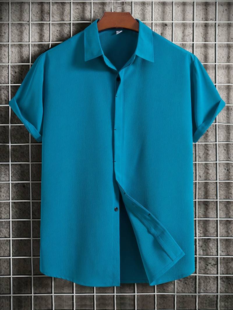 John – chemise décontractée à manches courtes pour homme