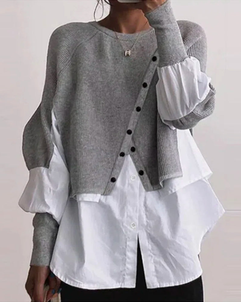 Pina - Pull décontracté pour femme 