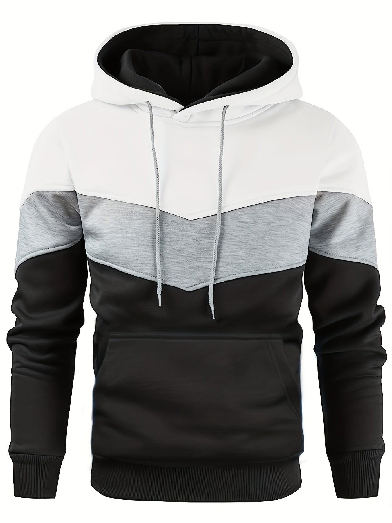 Zachary - Sweat à capuche décontracté pour homme