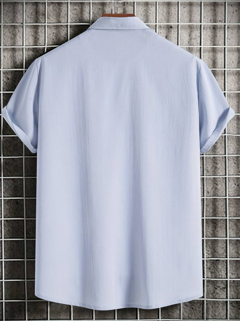 John – chemise décontractée à manches courtes pour homme