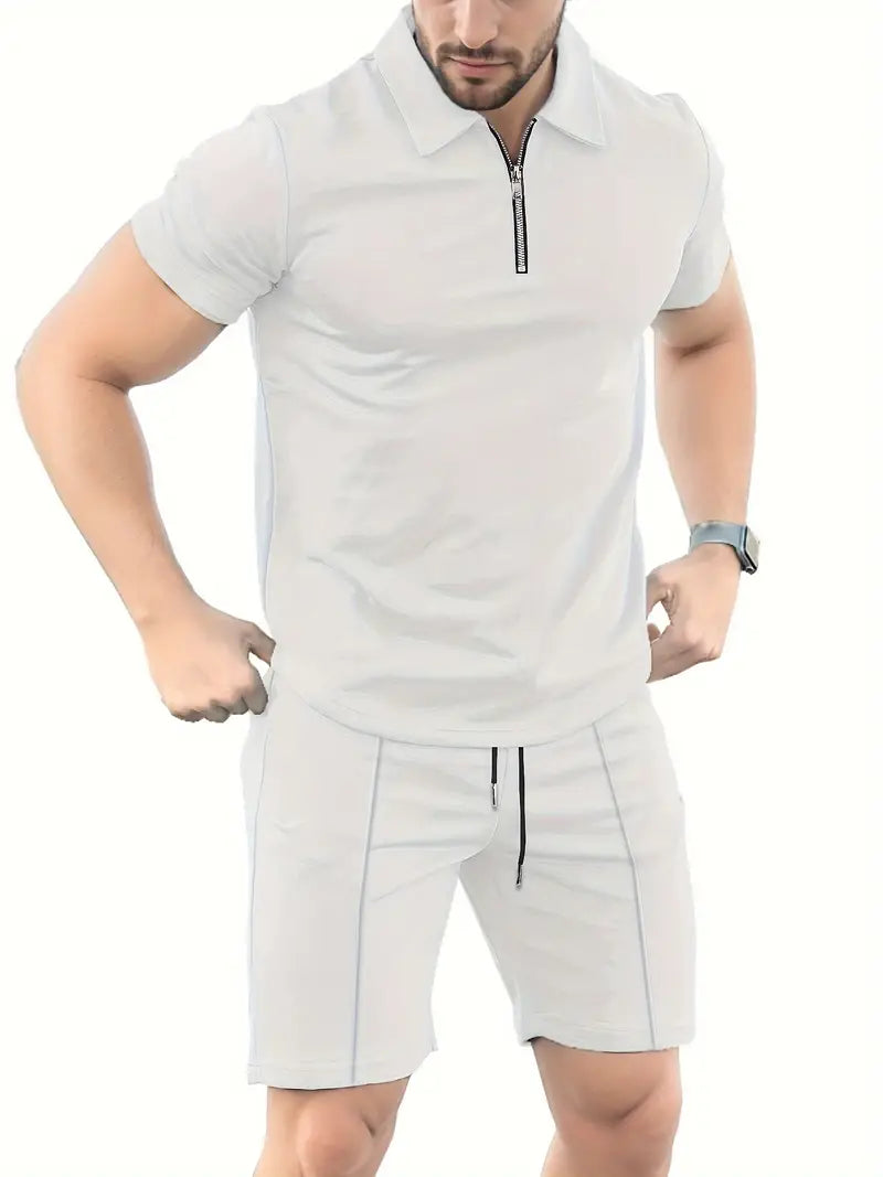 Tyler – Ensemble polo 2 pièces décontracté et tendance
