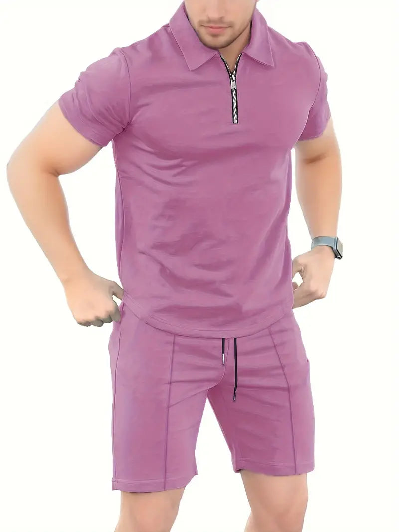 Tyler – Ensemble polo 2 pièces décontracté et tendance