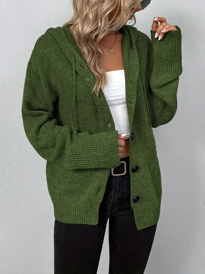 Sarah – cardigan élégant avec patte de boutonnage