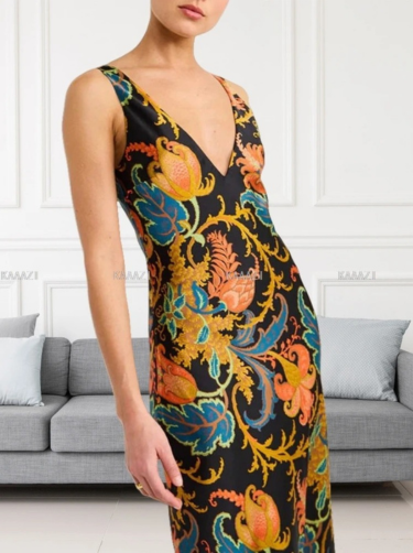 EBBA™ | ROBE MAXI SANS MANCHES 