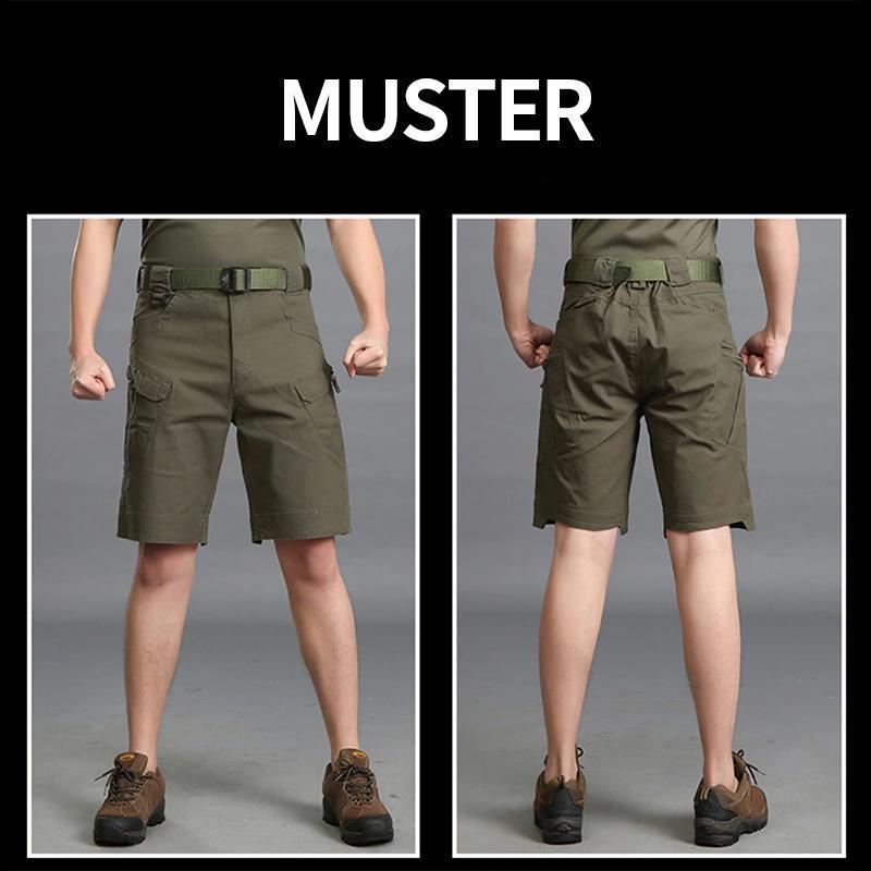 Short tactique imperméable pour homme