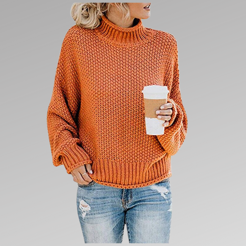 Pia - Magnifique pull en grosse maille