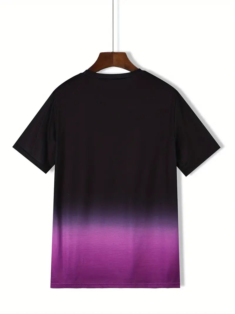 Aiden – T-shirt confortable avec graphismes dégradés pour homme