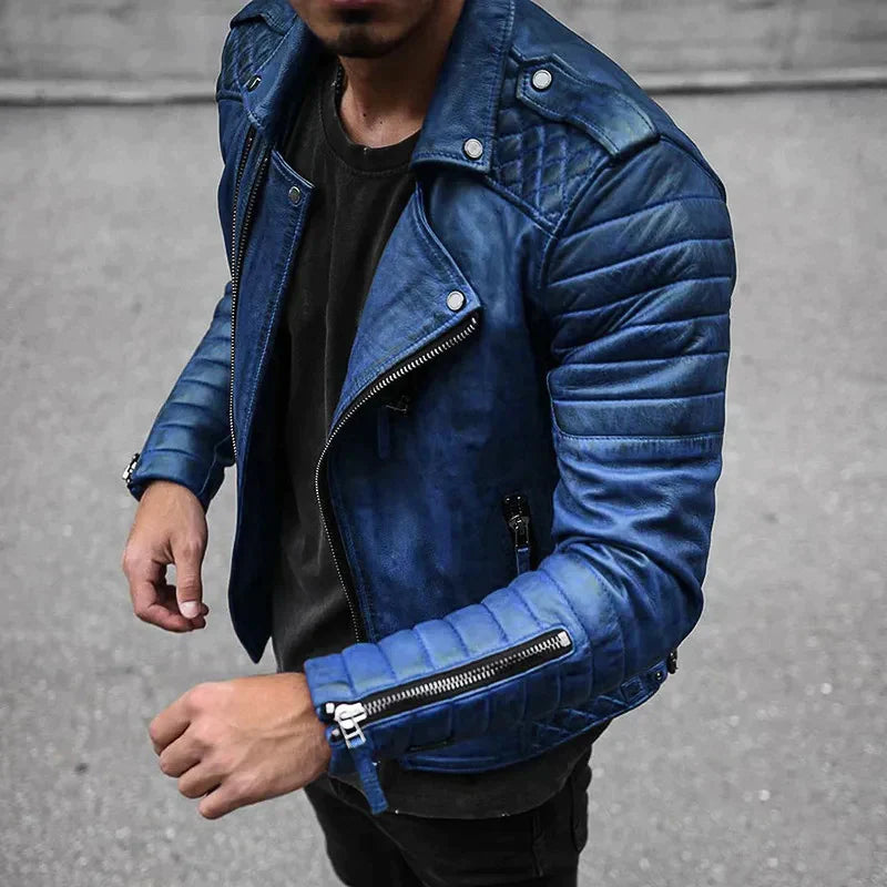 Abe – veste en cuir pour homme 