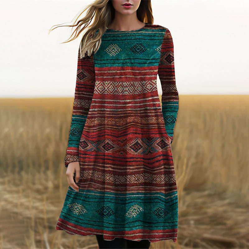 Tomeka - Ethno Kleid für Damen