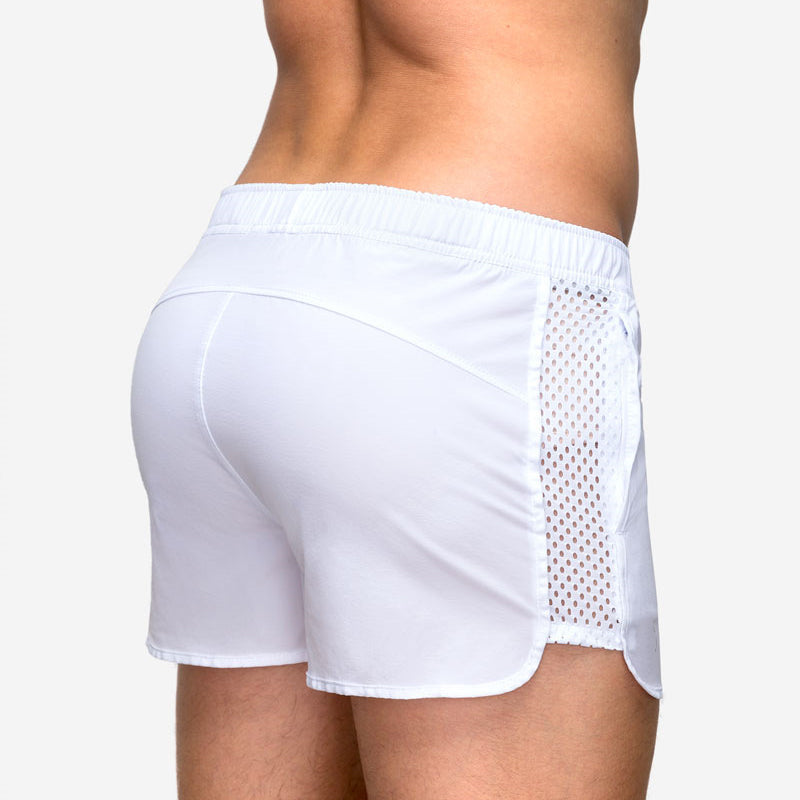 Short de plage d'été en maille respirante pour homme