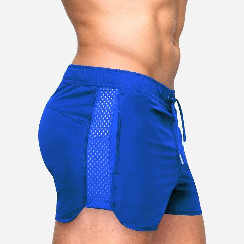 Short de plage d'été en maille respirante pour homme