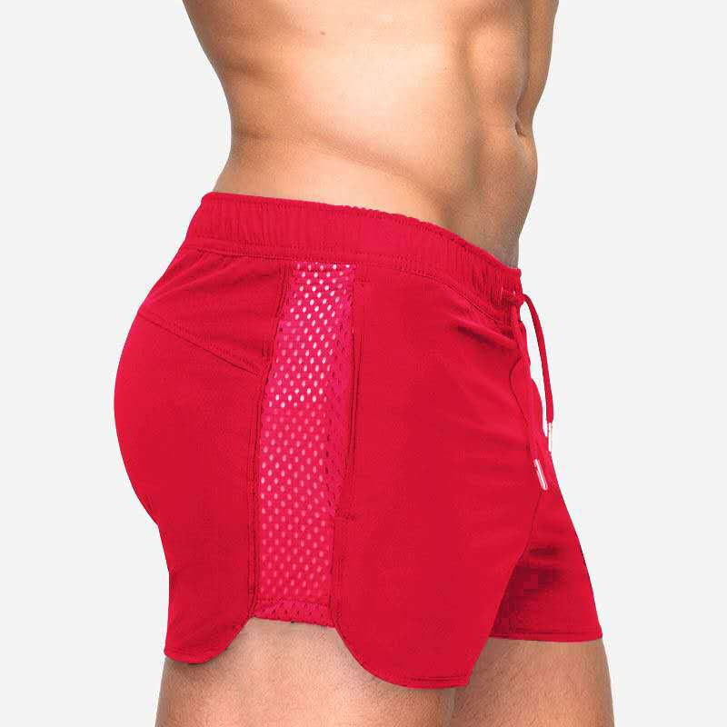 Short de plage d'été en maille respirante pour homme