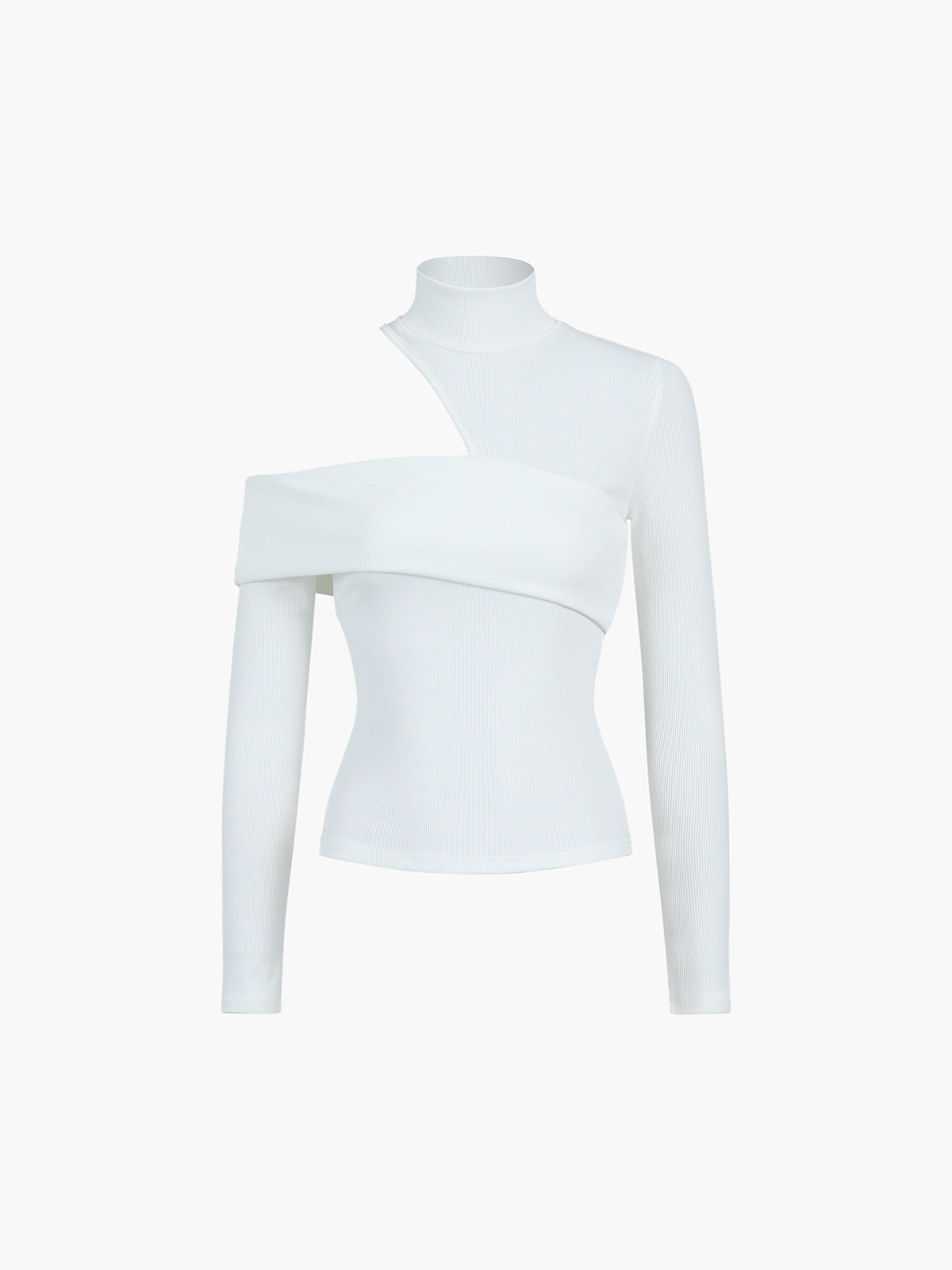 Liana™ - Haut en tricot à col montant