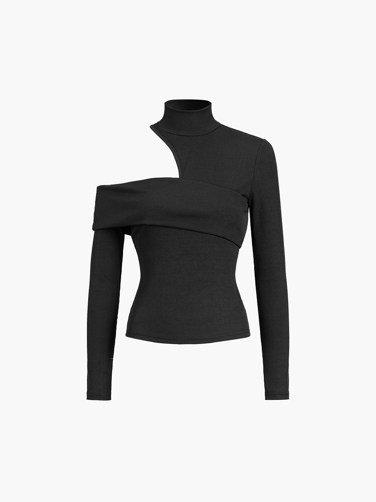 Liana™ - Haut en tricot à col montant
